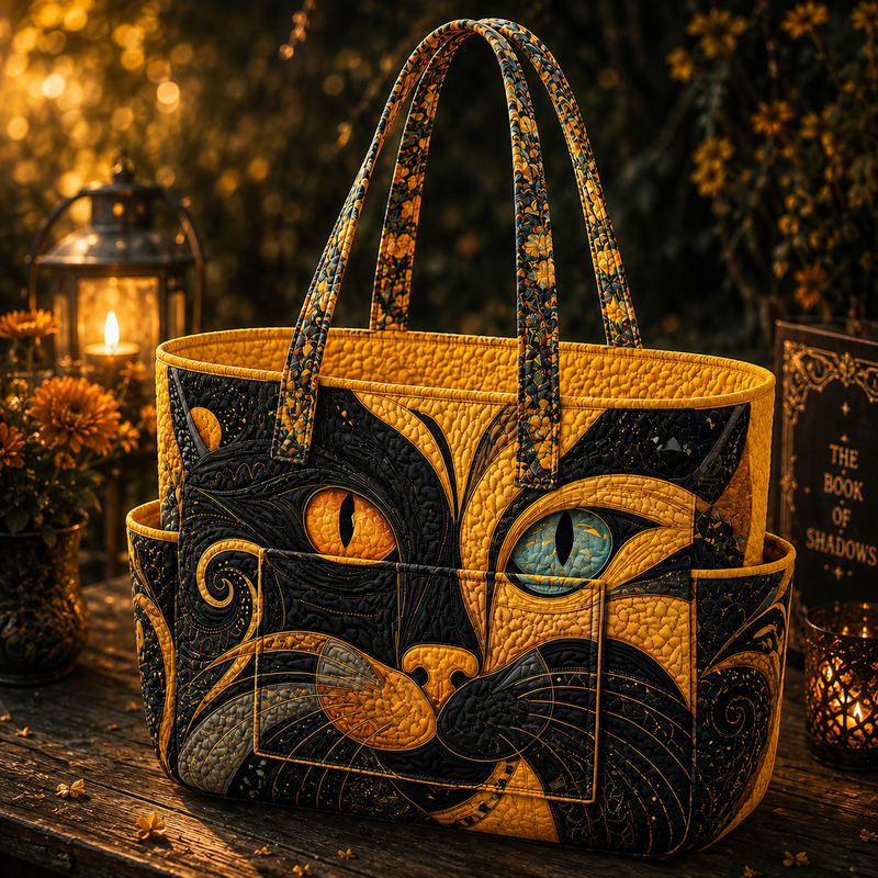 Chloé | Bolso Tote Acolchado con Gato