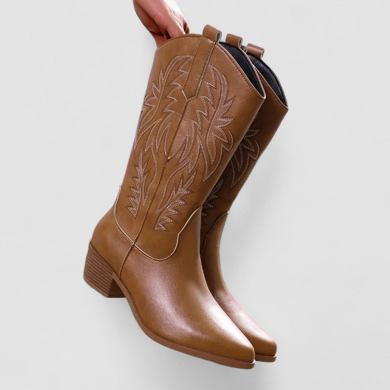 Claire - Botas Western Ortopédicas